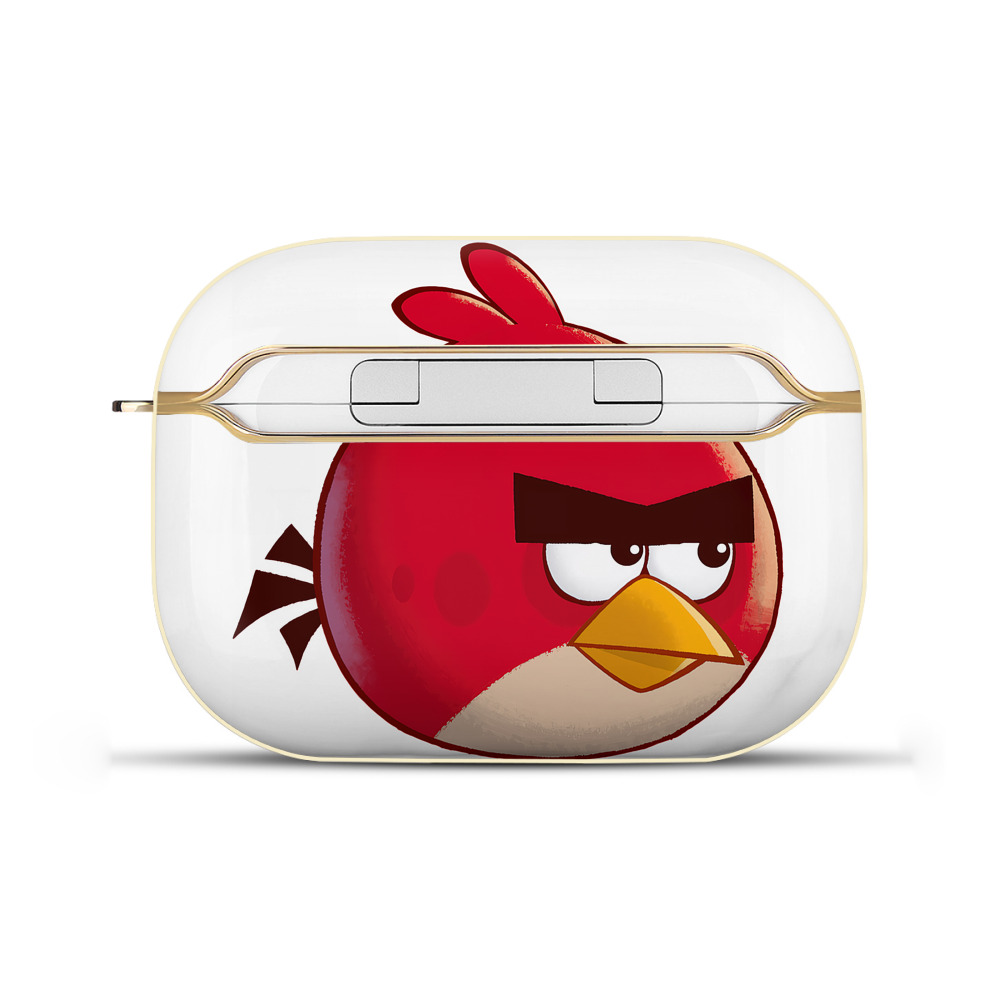 （画像用） Angry Birds アングリーバード 【AirPods Pro用】ハードシェル保護ケース｜耐衝撃・防指紋・カラビナ付き商品仕様