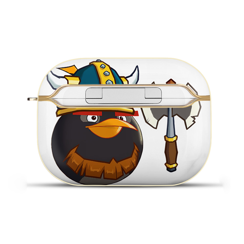 （画像用） Angry Birds アングリーバード 【AirPods Pro用】ハードシェル保護ケース｜耐衝撃・防指紋・カラビナ付き商品仕様