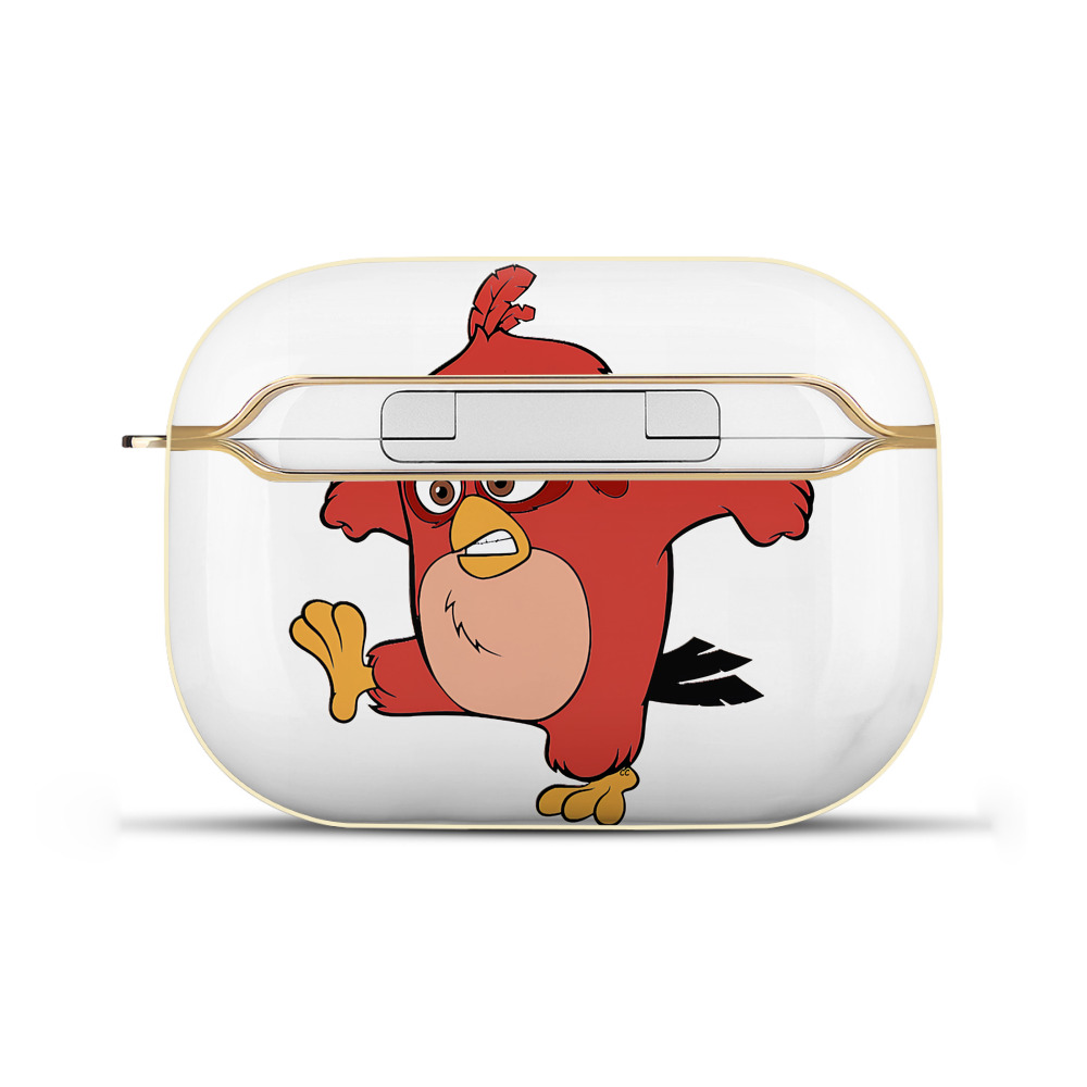 （画像用） Angry Birds アングリーバード 【AirPods Pro用】ハードシェル保護ケース｜耐衝撃・防指紋・カラビナ付き商品仕様
