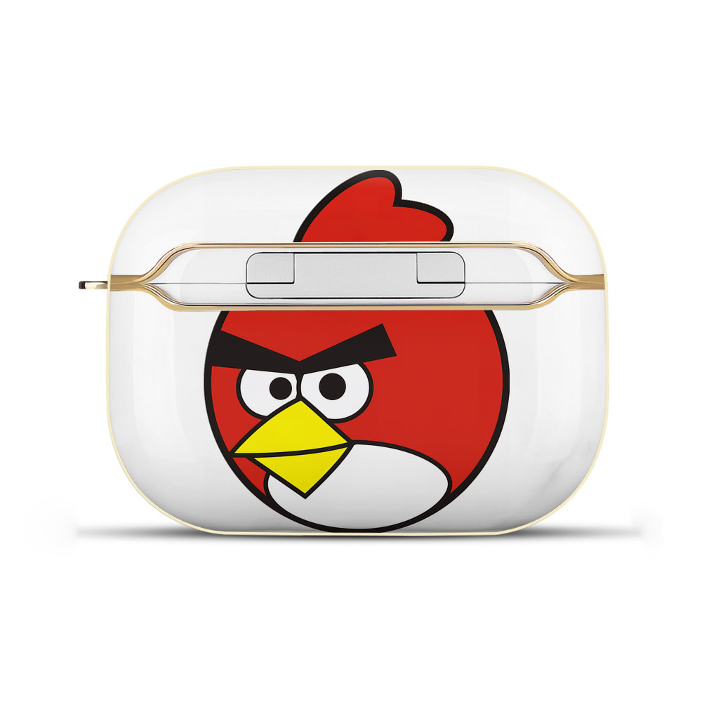 （画像用） Angry Birds アングリーバード 【AirPods Pro用】ハードシェル保護ケース｜耐衝撃・防指紋・カラビナ付き商品仕様
