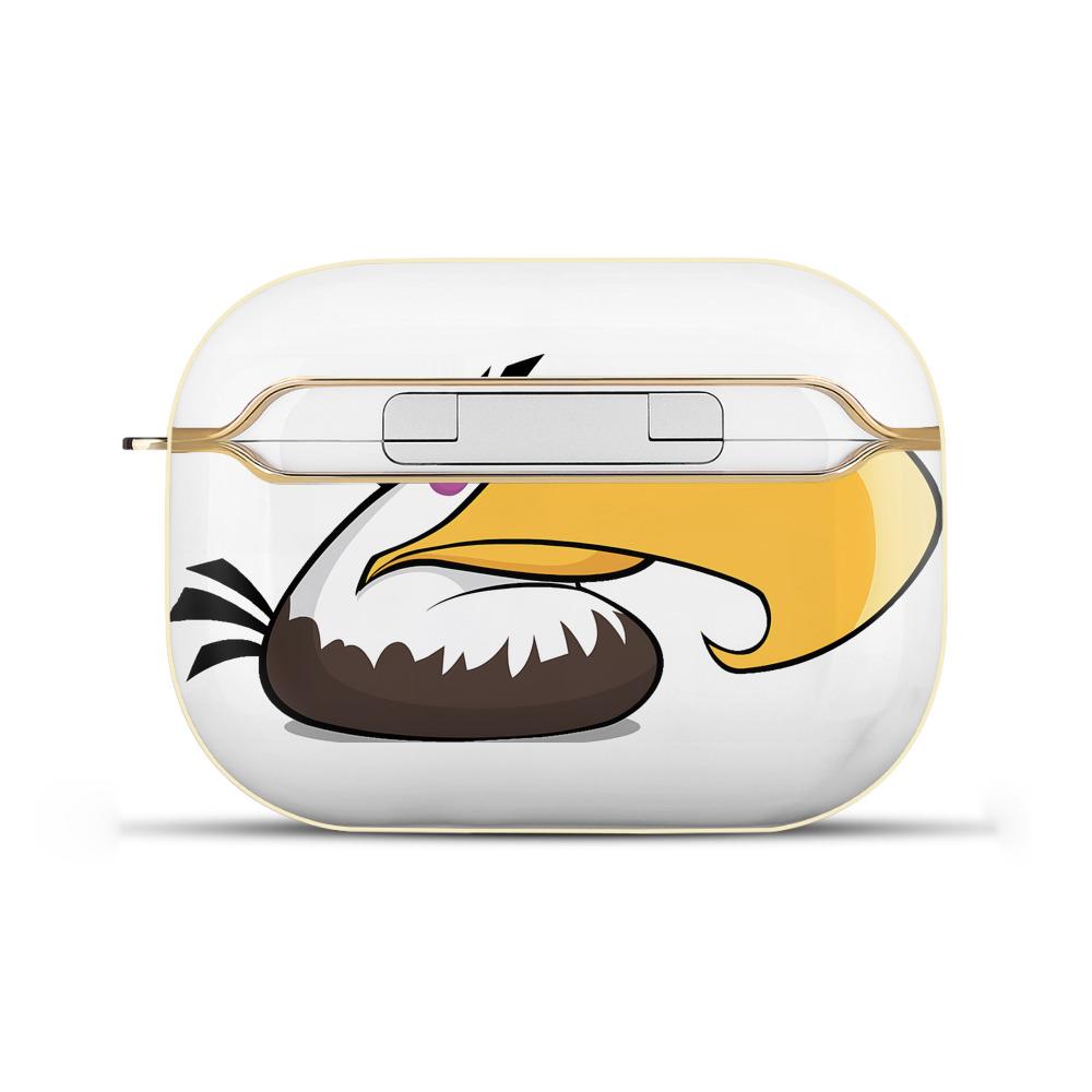 （画像用） Angry Birds アングリーバード 【AirPods Pro用】ハードシェル保護ケース｜耐衝撃・防指紋・カラビナ付き商品仕様