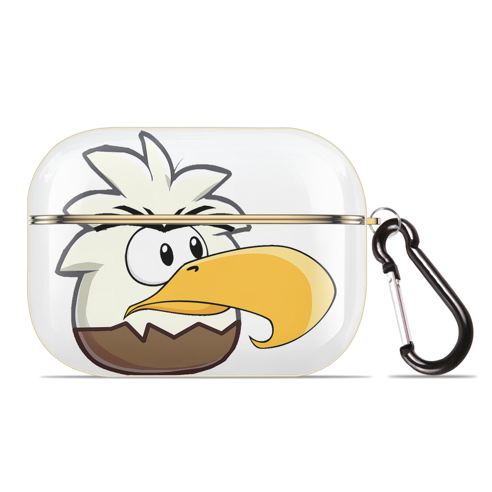 （画像用） Angry Birds アングリーバード 【AirPods Pro用】ハードシェル保護ケース｜耐衝撃・防指紋・カラビナ付き商品仕様