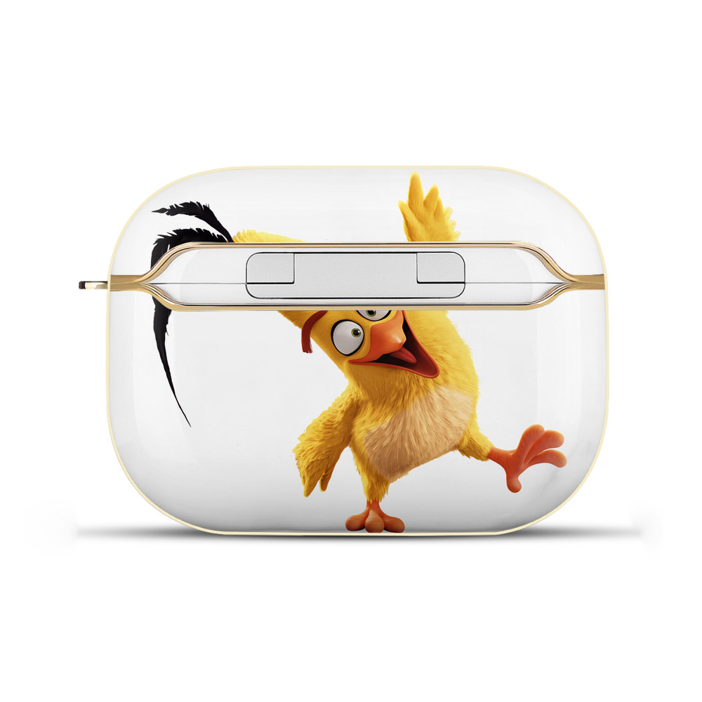 （画像用） Angry Birds アングリーバード 【AirPods Pro用】ハードシェル保護ケース｜耐衝撃・防指紋・カラビナ付き商品仕様