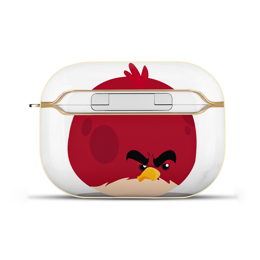 （画像用） Angry Birds アングリーバード 【AirPods Pro用】ハードシェル保護ケース｜耐衝撃・防指紋・カラビナ付き商品仕様