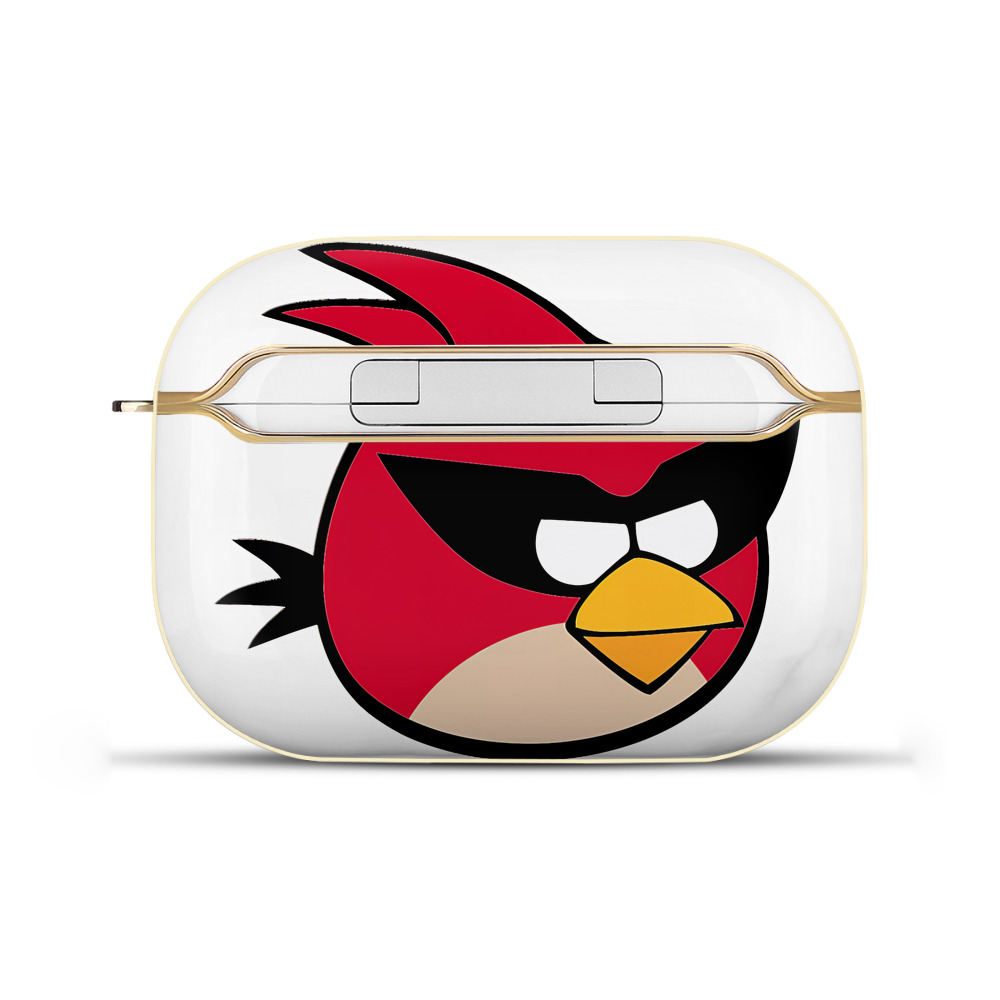 （画像用） Angry Birds アングリーバード 【AirPods Pro用】ハードシェル保護ケース｜耐衝撃・防指紋・カラビナ付き商品仕様