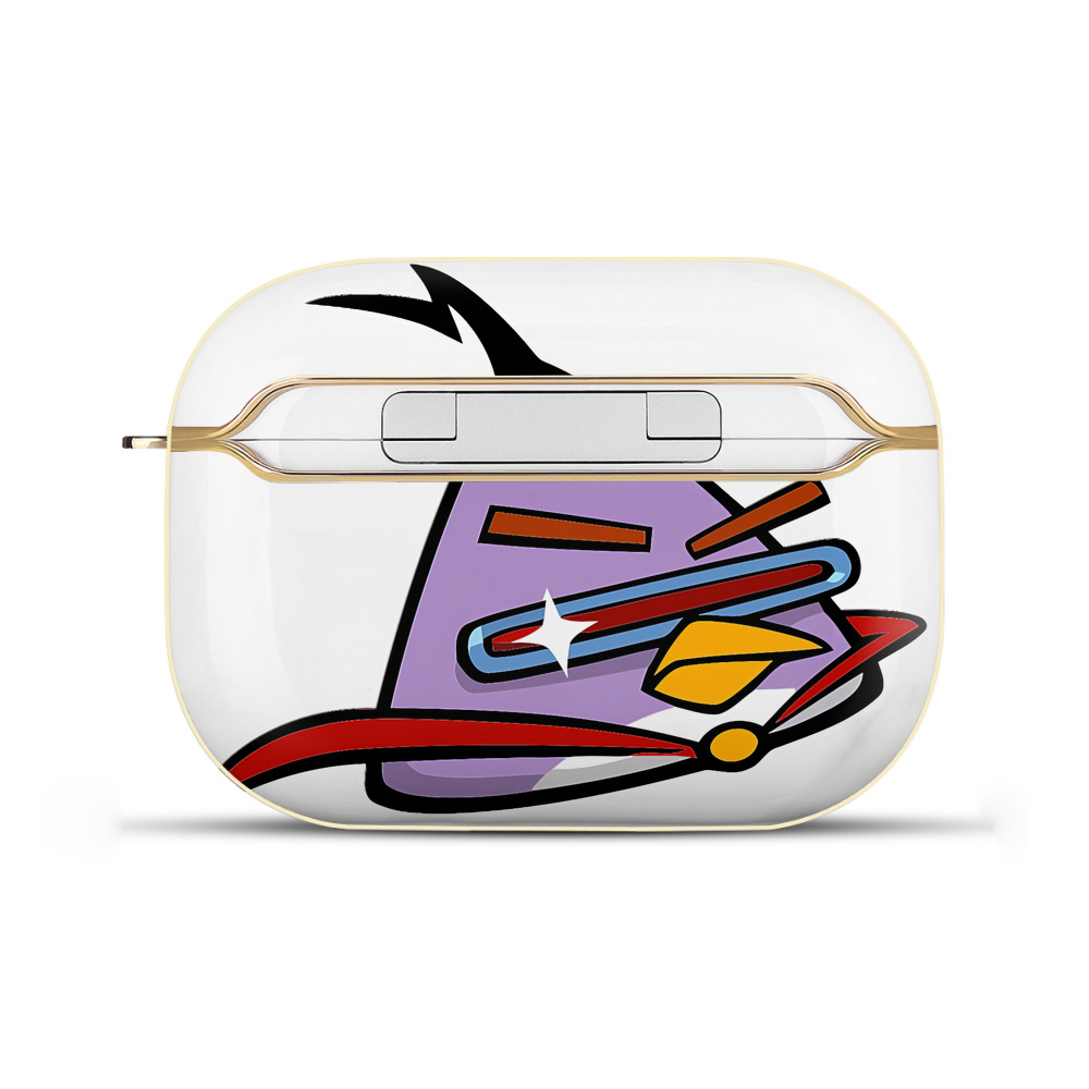 （画像用） Angry Birds アングリーバード 【AirPods Pro用】ハードシェル保護ケース｜耐衝撃・防指紋・カラビナ付き商品仕様