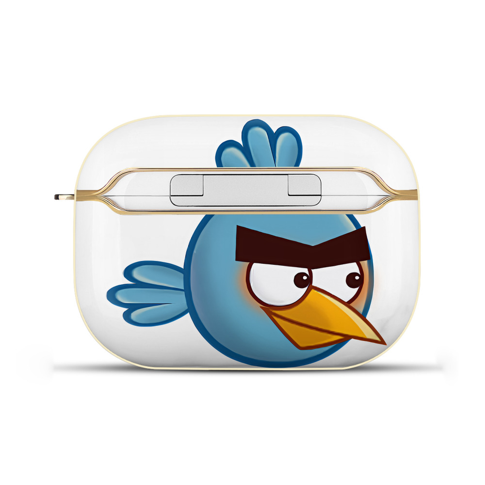 （画像用） Angry Birds アングリーバード 【AirPods Pro用】ハードシェル保護ケース｜耐衝撃・防指紋・カラビナ付き商品仕様