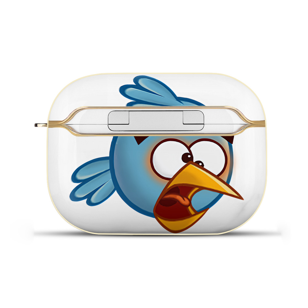 （画像用） Angry Birds アングリーバード 【AirPods Pro用】ハードシェル保護ケース｜耐衝撃・防指紋・カラビナ付き商品仕様