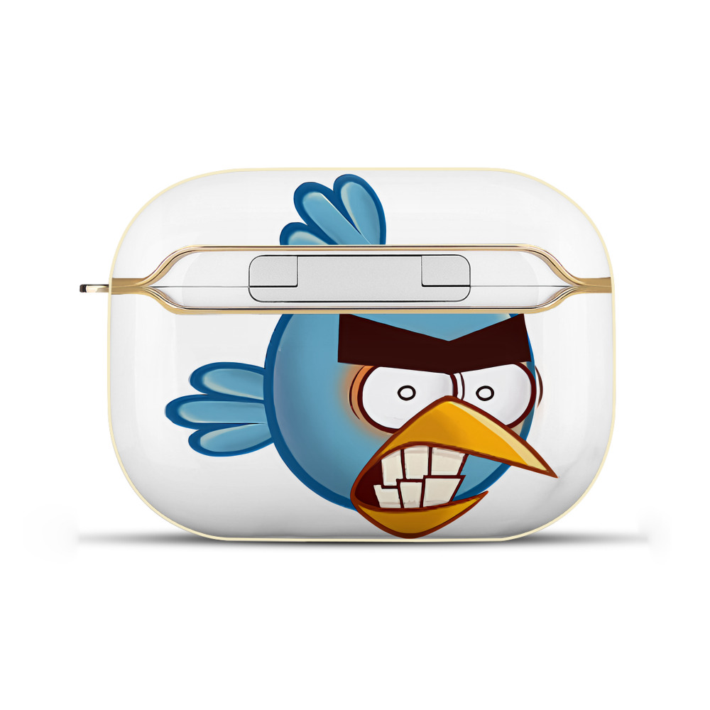 （画像用） Angry Birds アングリーバード 【AirPods Pro用】ハードシェル保護ケース｜耐衝撃・防指紋・カラビナ付き商品仕様