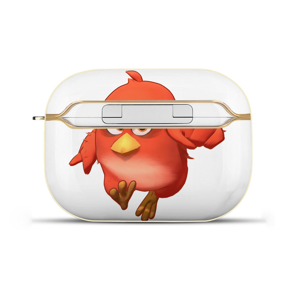 （画像用） Angry Birds アングリーバード 【AirPods Pro用】ハードシェル保護ケース｜耐衝撃・防指紋・カラビナ付き商品仕様