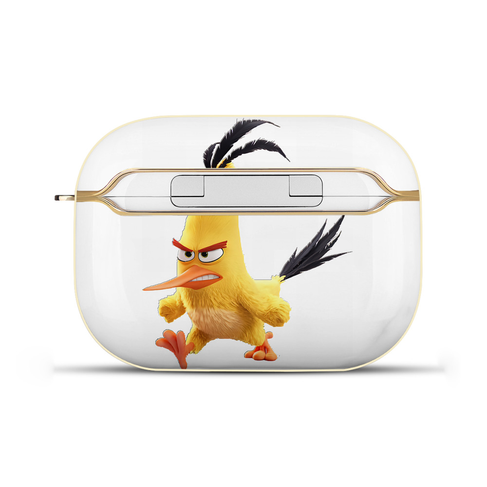 （画像用） Angry Birds アングリーバード 【AirPods Pro用】ハードシェル保護ケース｜耐衝撃・防指紋・カラビナ付き商品仕様