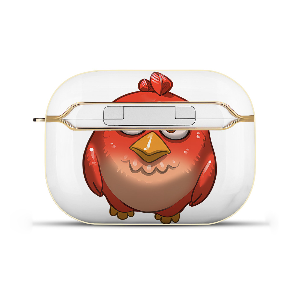 （画像用） Angry Birds アングリーバード 【AirPods Pro用】ハードシェル保護ケース｜耐衝撃・防指紋・カラビナ付き商品仕様