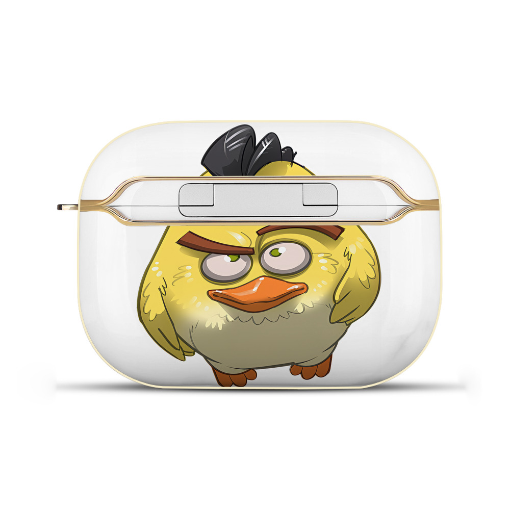 （画像用） Angry Birds アングリーバード 【AirPods Pro用】ハードシェル保護ケース｜耐衝撃・防指紋・カラビナ付き商品仕様