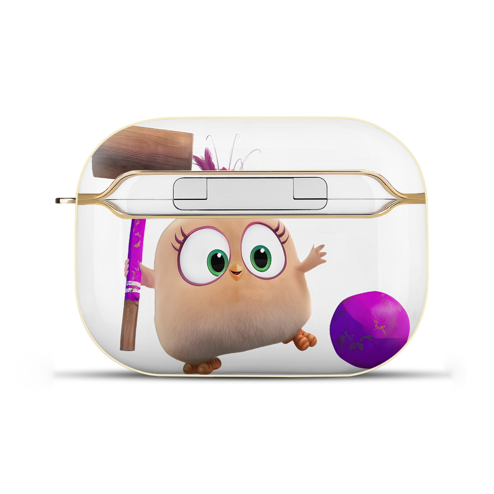 （画像用） Angry Birds アングリーバード 【AirPods Pro用】ハードシェル保護ケース｜耐衝撃・防指紋・カラビナ付き商品仕様