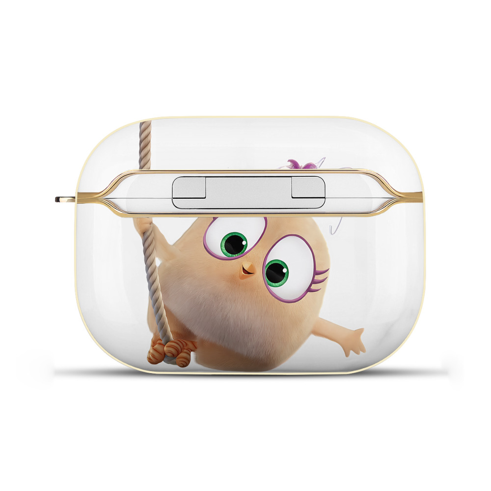 （画像用） Angry Birds アングリーバード 【AirPods Pro用】ハードシェル保護ケース｜耐衝撃・防指紋・カラビナ付き商品仕様