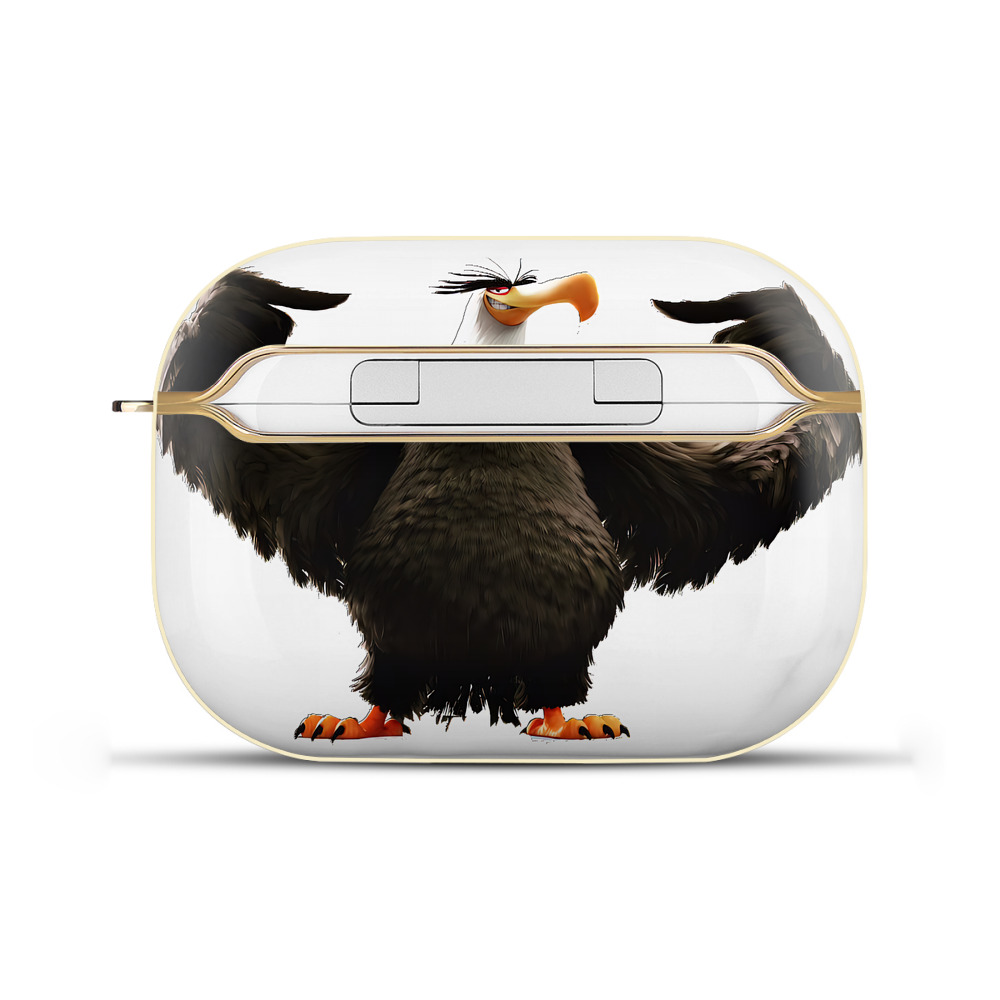 （画像用） Angry Birds アングリーバード 【AirPods Pro用】ハードシェル保護ケース｜耐衝撃・防指紋・カラビナ付き商品仕様