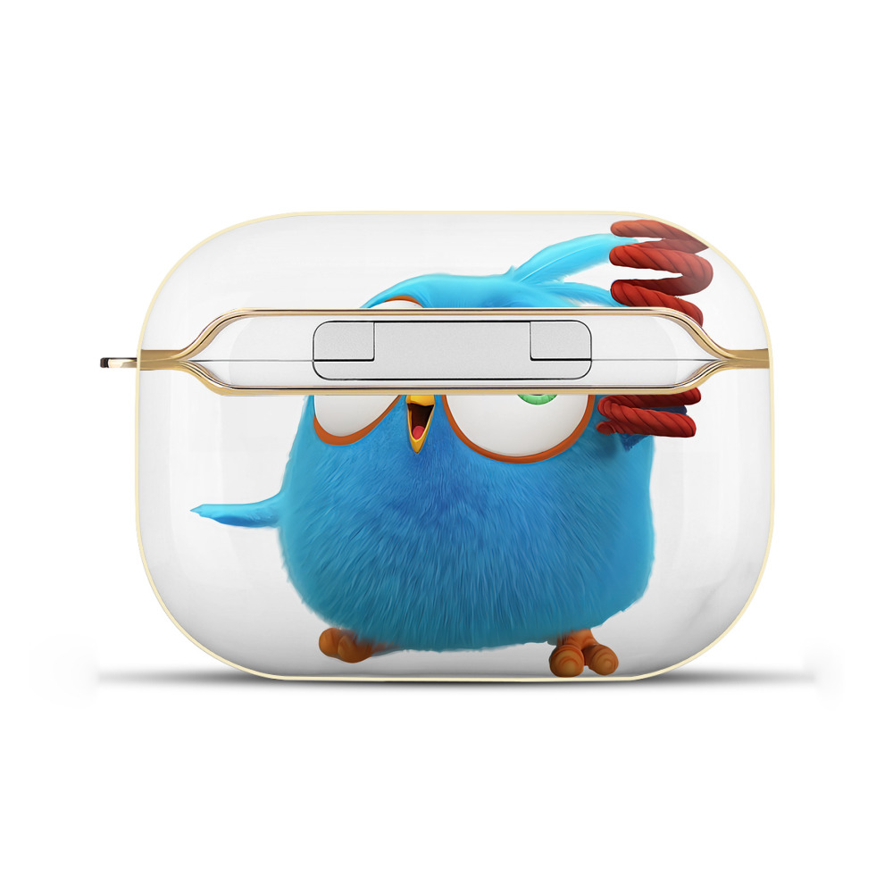 （画像用） Angry Birds アングリーバード 【AirPods Pro用】ハードシェル保護ケース｜耐衝撃・防指紋・カラビナ付き商品仕様