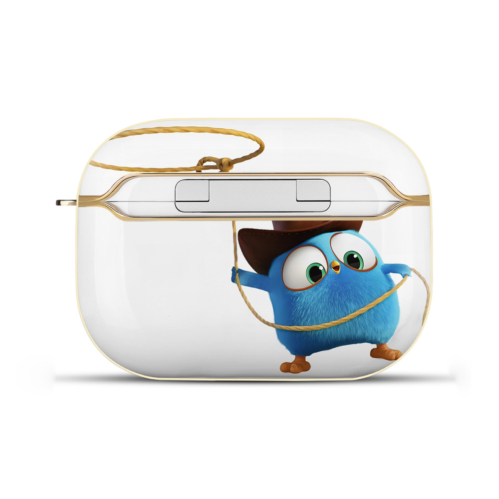 （画像用） Angry Birds アングリーバード 【AirPods Pro用】ハードシェル保護ケース｜耐衝撃・防指紋・カラビナ付き商品仕様