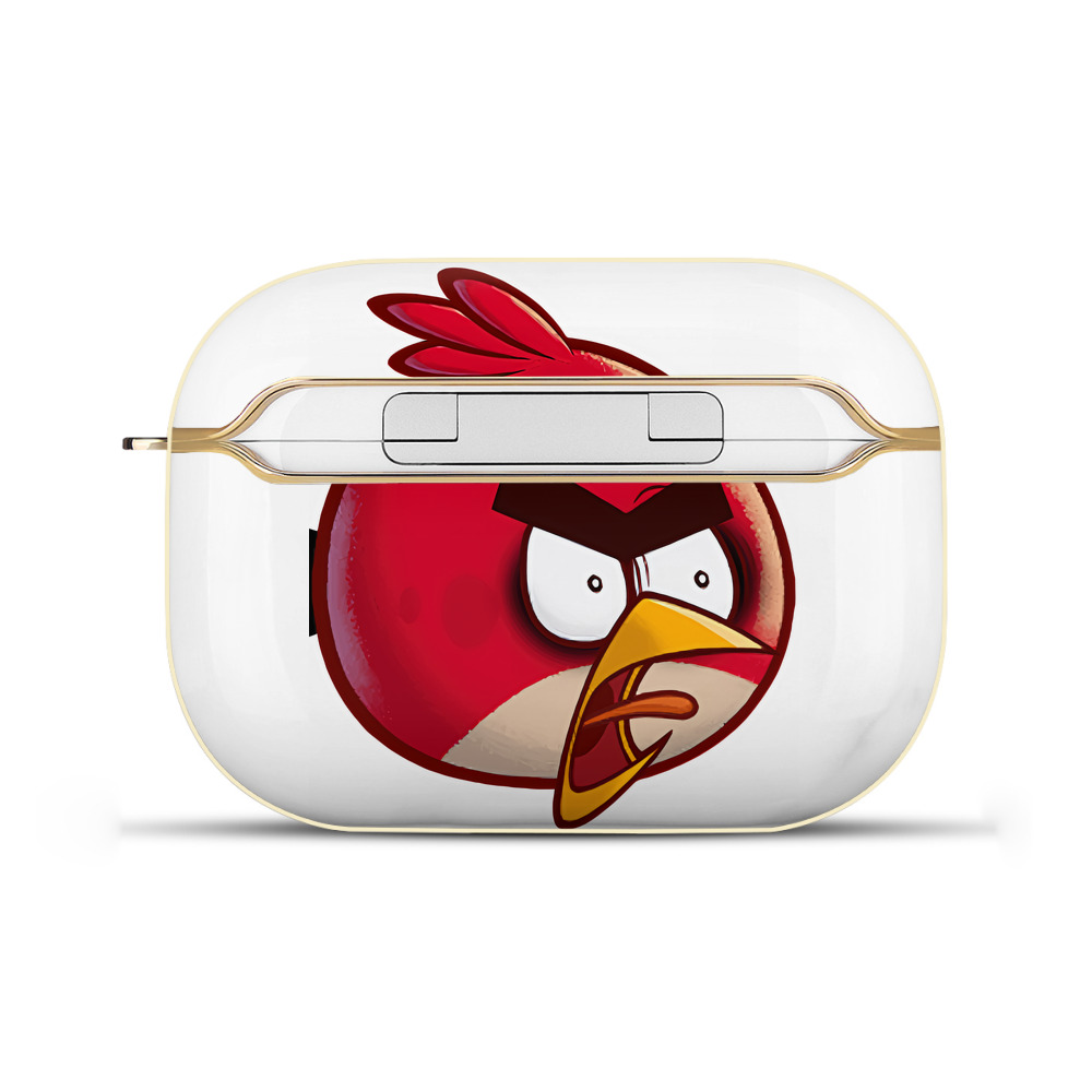 （画像用） Angry Birds アングリーバード 【AirPods Pro用】ハードシェル保護ケース｜耐衝撃・防指紋・カラビナ付き商品仕様