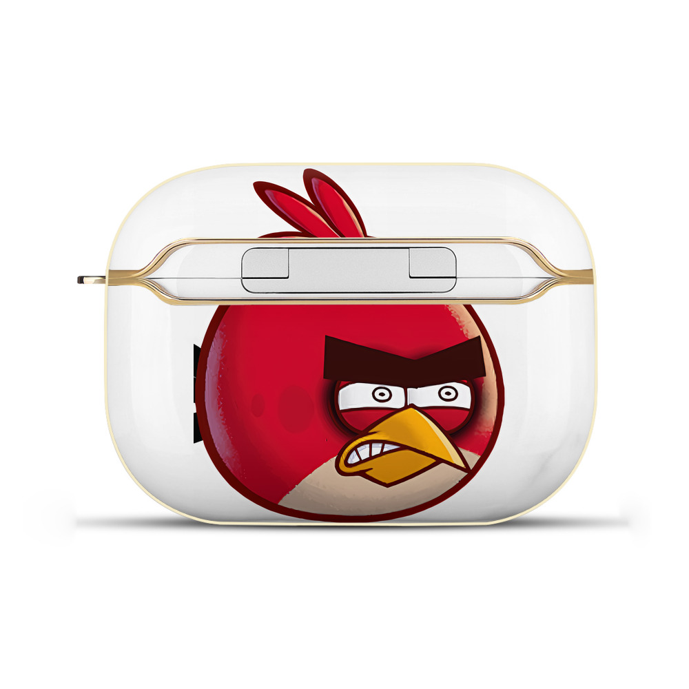 （画像用） Angry Birds アングリーバード 【AirPods Pro用】ハードシェル保護ケース｜耐衝撃・防指紋・カラビナ付き商品仕様
