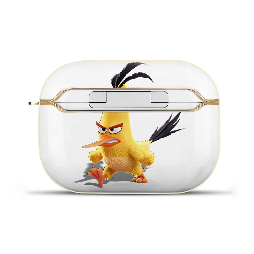 （画像用） Angry Birds アングリーバード 【AirPods Pro用】ハードシェル保護ケース｜耐衝撃・防指紋・カラビナ付き商品仕様