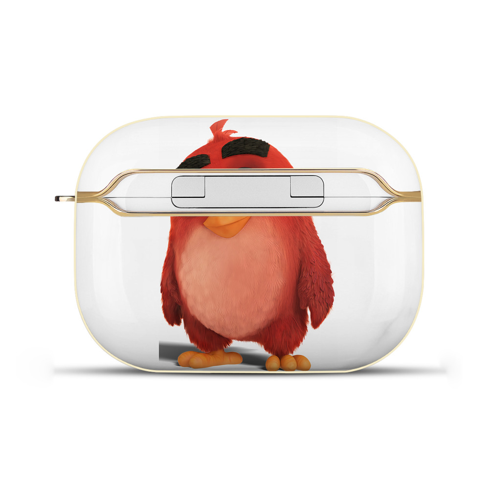 （画像用） Angry Birds アングリーバード 【AirPods Pro用】ハードシェル保護ケース｜耐衝撃・防指紋・カラビナ付き商品仕様