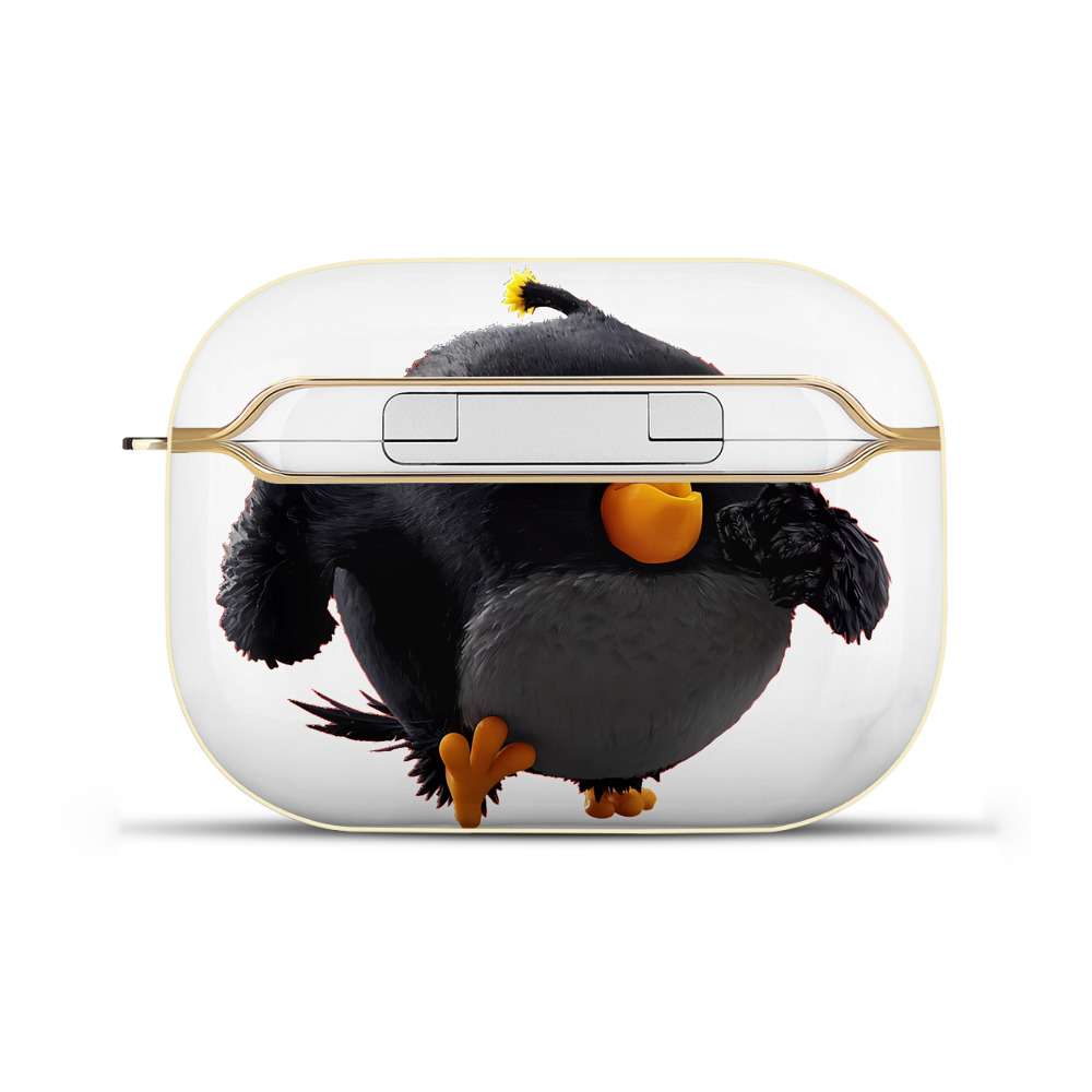 （画像用） Angry Birds アングリーバード 【AirPods Pro用】ハードシェル保護ケース｜耐衝撃・防指紋・カラビナ付き商品仕様