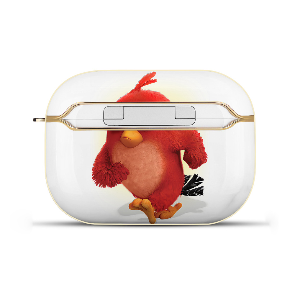 （画像用） Angry Birds アングリーバード 【AirPods Pro用】ハードシェル保護ケース｜耐衝撃・防指紋・カラビナ付き商品仕様