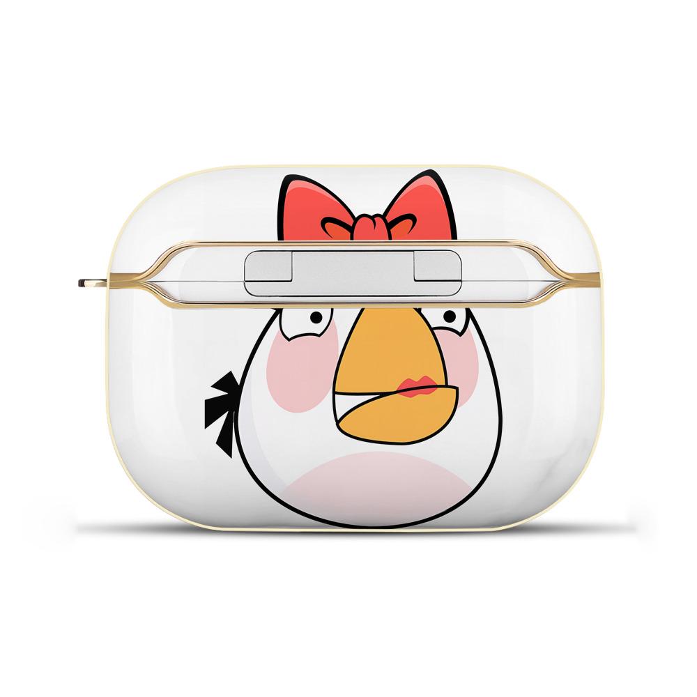 （画像用） Angry Birds アングリーバード 【AirPods Pro用】ハードシェル保護ケース｜耐衝撃・防指紋・カラビナ付き商品仕様