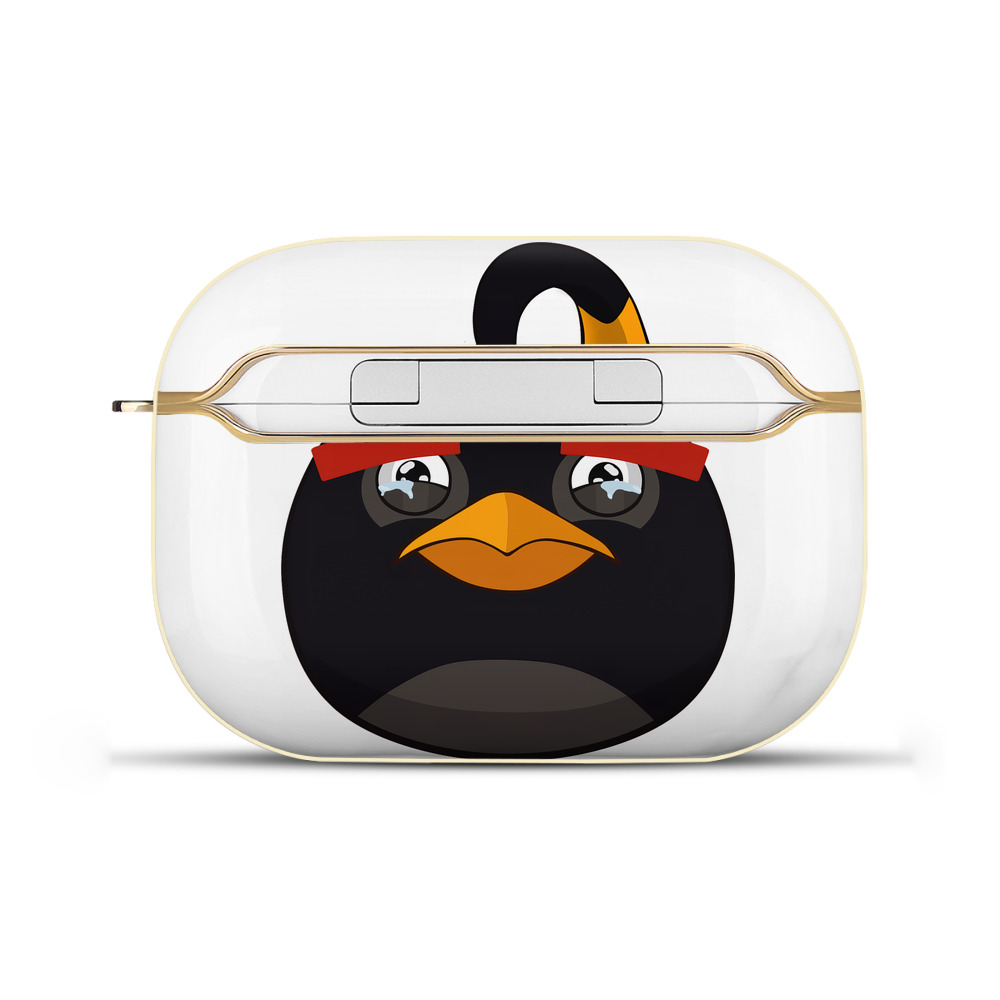 （画像用） Angry Birds アングリーバード 【AirPods Pro用】ハードシェル保護ケース｜耐衝撃・防指紋・カラビナ付き商品仕様