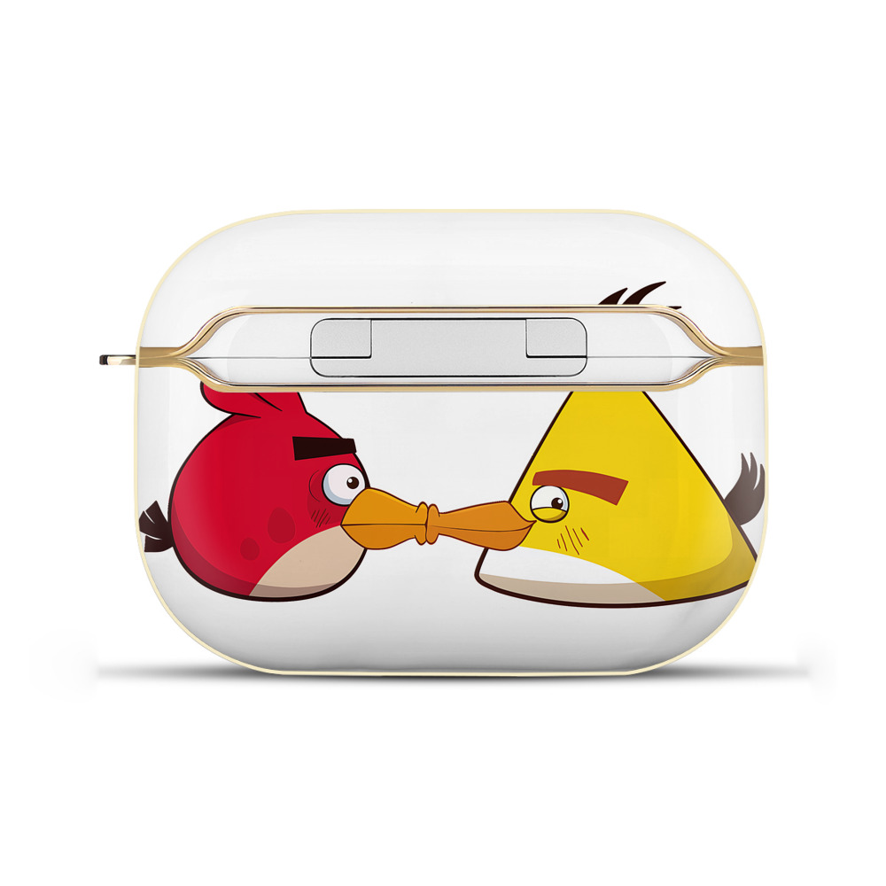 （画像用） Angry Birds アングリーバード 【AirPods Pro用】ハードシェル保護ケース｜耐衝撃・防指紋・カラビナ付き商品仕様