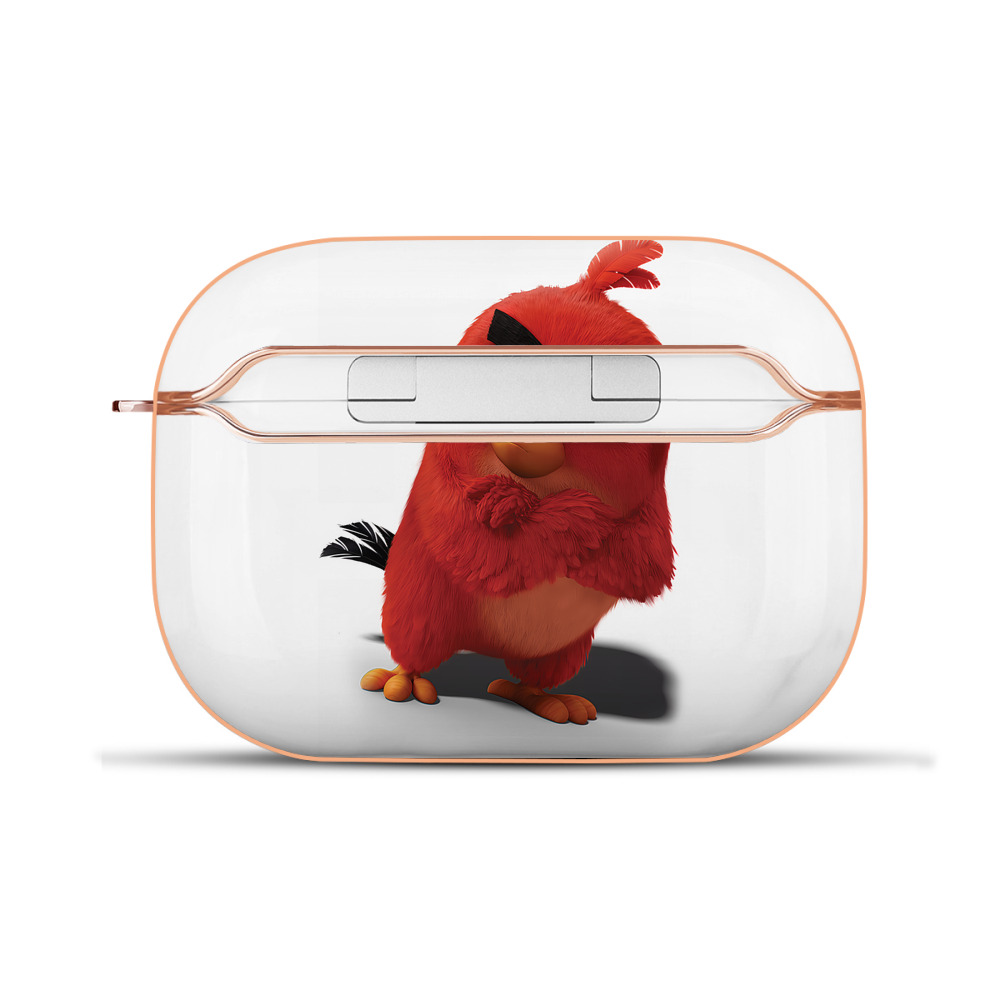（画像用） Angry Birds アングリーバード 【AirPods Pro用】ハードシェル保護ケース｜耐衝撃・防指紋・カラビナ付き商品仕様