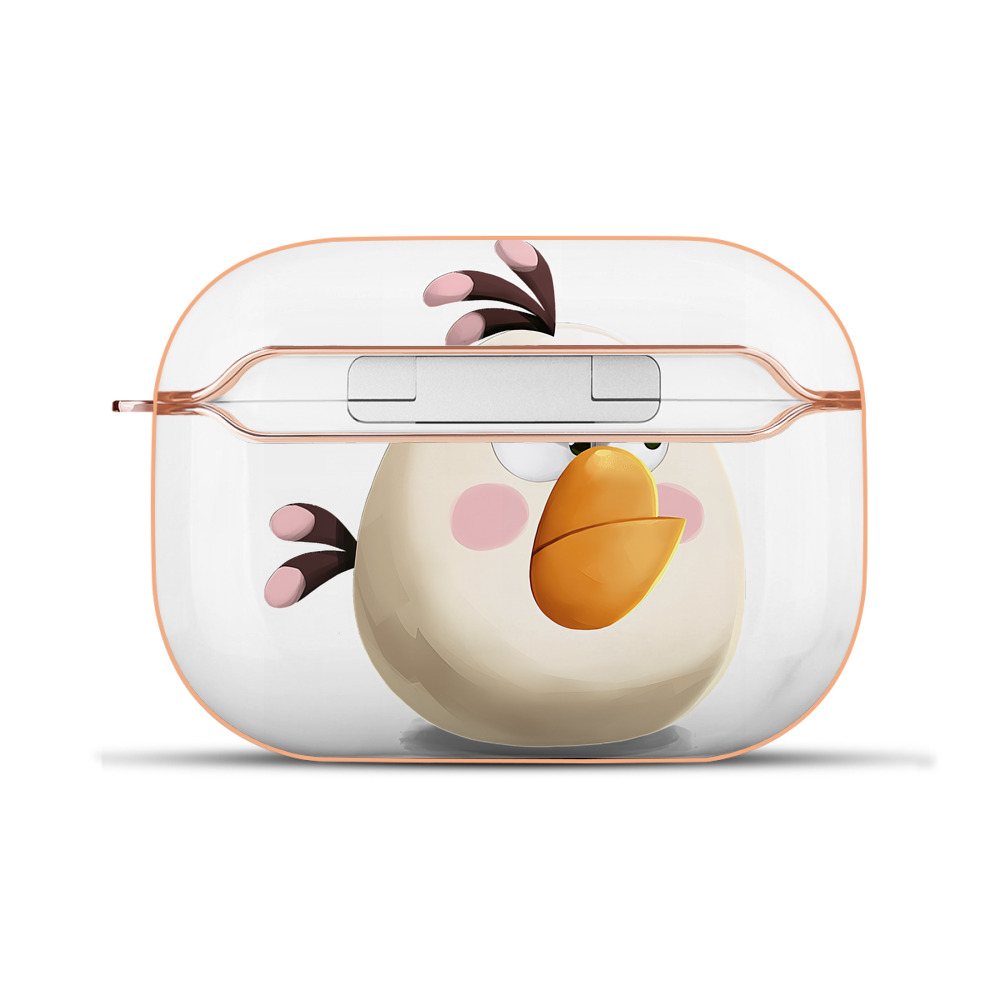 （画像用） Angry Birds アングリーバード 【AirPods Pro用】ハードシェル保護ケース｜耐衝撃・防指紋・カラビナ付き商品仕様