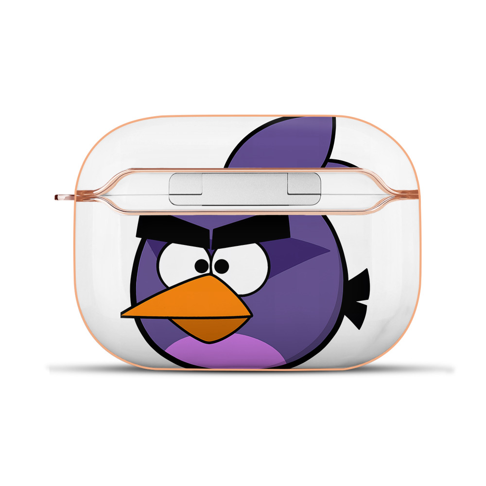（画像用） Angry Birds アングリーバード 【AirPods Pro用】ハードシェル保護ケース｜耐衝撃・防指紋・カラビナ付き商品仕様
