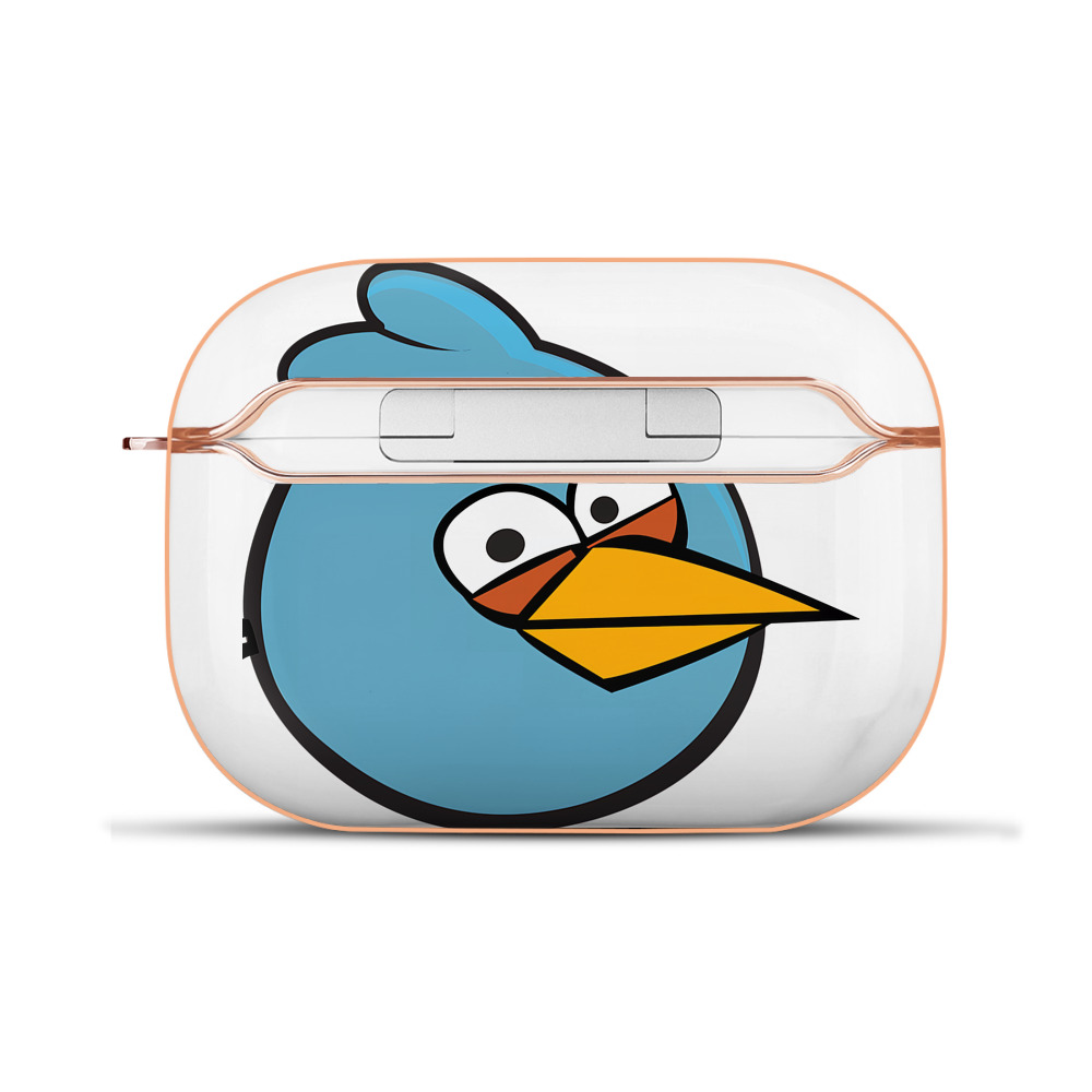 （画像用） Angry Birds アングリーバード 【AirPods Pro用】ハードシェル保護ケース｜耐衝撃・防指紋・カラビナ付き商品仕様