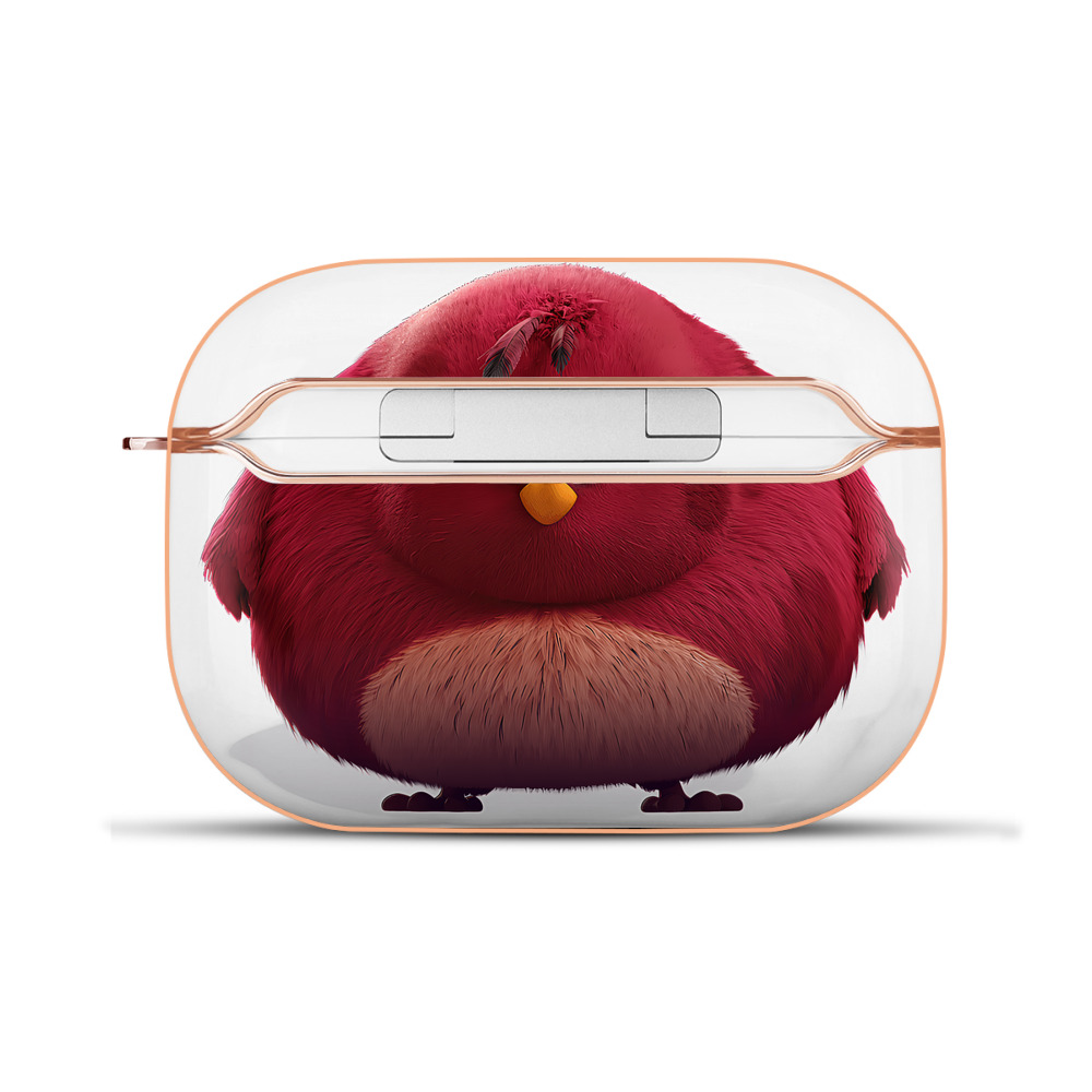 （画像用） Angry Birds アングリーバード 【AirPods Pro用】ハードシェル保護ケース｜耐衝撃・防指紋・カラビナ付き商品仕様