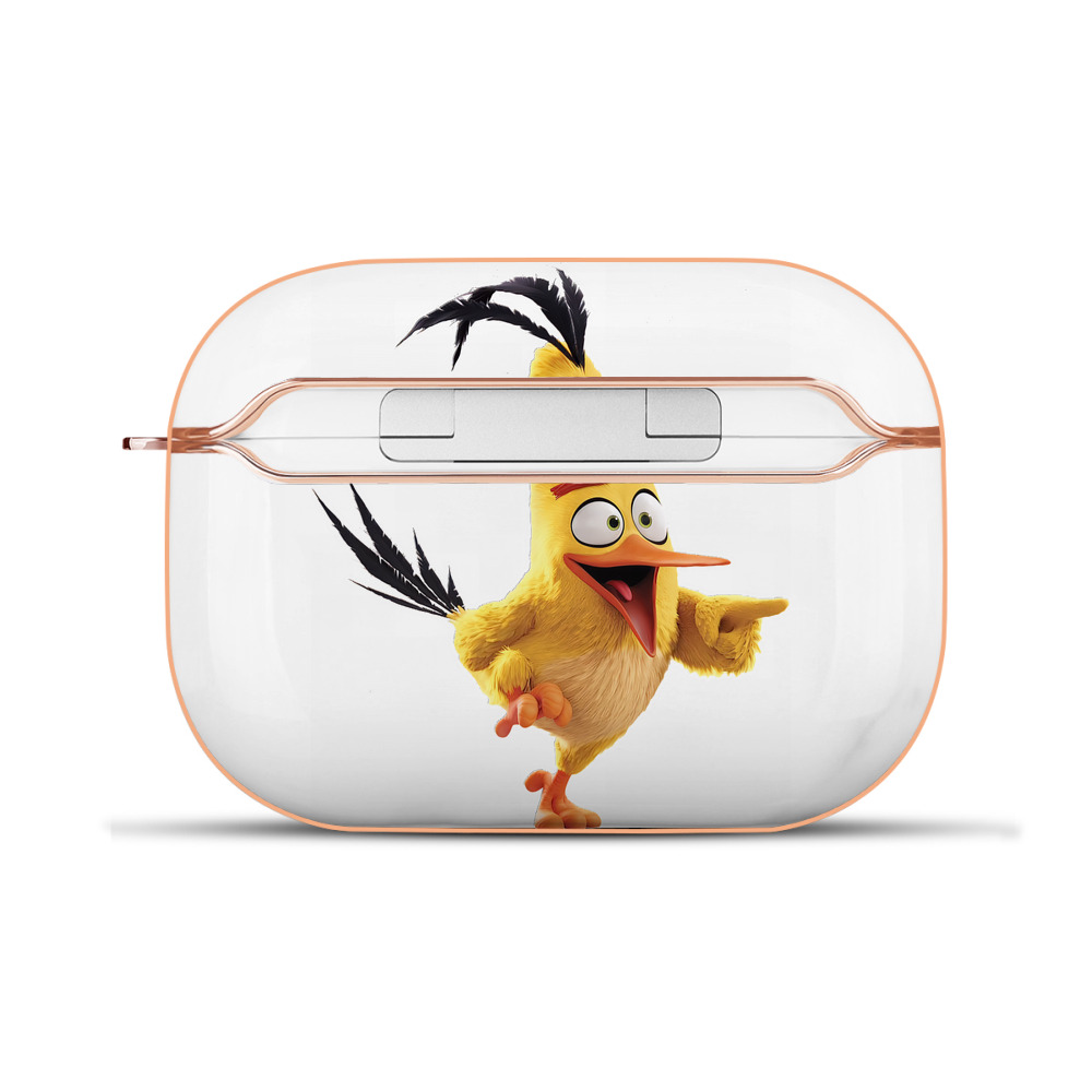 （画像用） Angry Birds アングリーバード 【AirPods Pro用】ハードシェル保護ケース｜耐衝撃・防指紋・カラビナ付き商品仕様