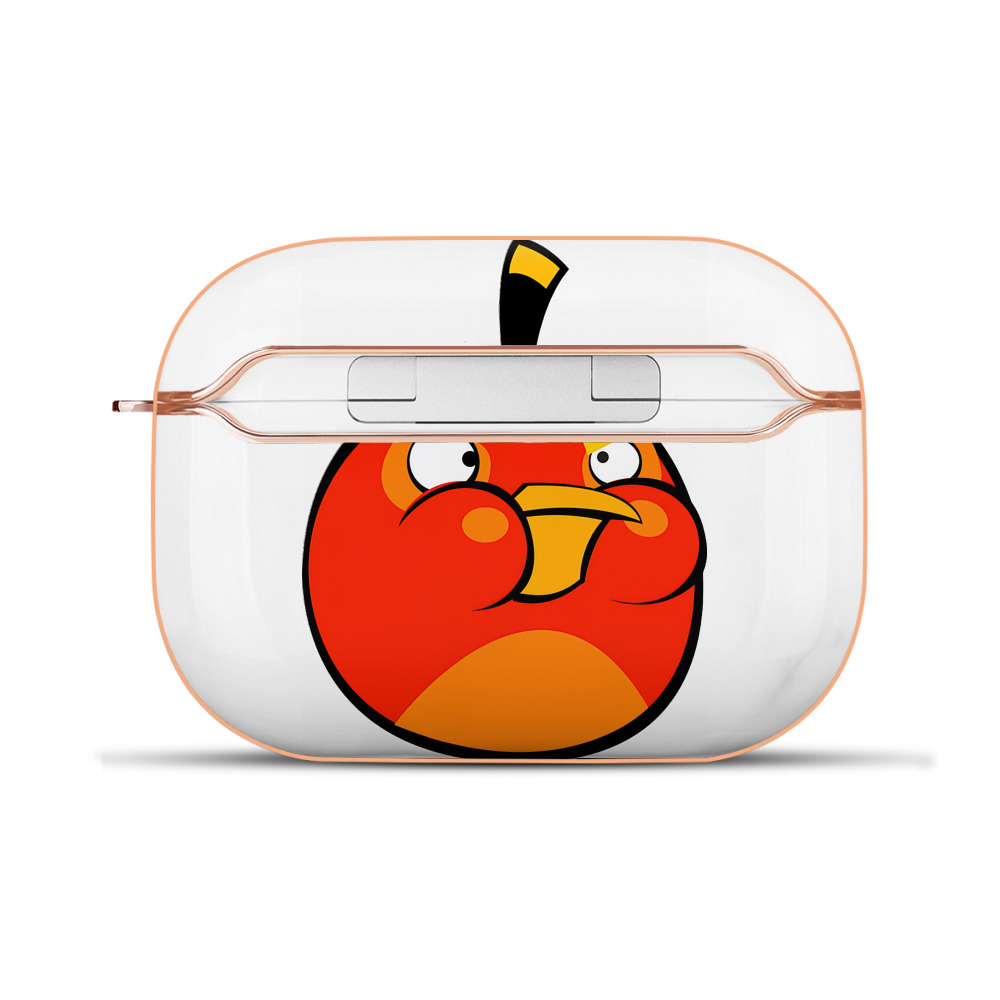 （画像用） Angry Birds アングリーバード 【AirPods Pro用】ハードシェル保護ケース｜耐衝撃・防指紋・カラビナ付き商品仕様