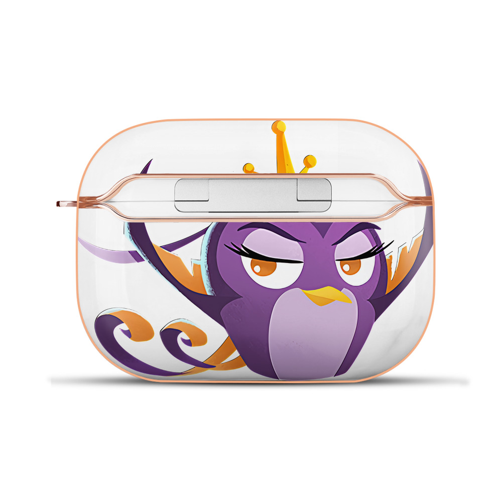 （画像用） Angry Birds アングリーバード 【AirPods Pro用】ハードシェル保護ケース｜耐衝撃・防指紋・カラビナ付き商品仕様