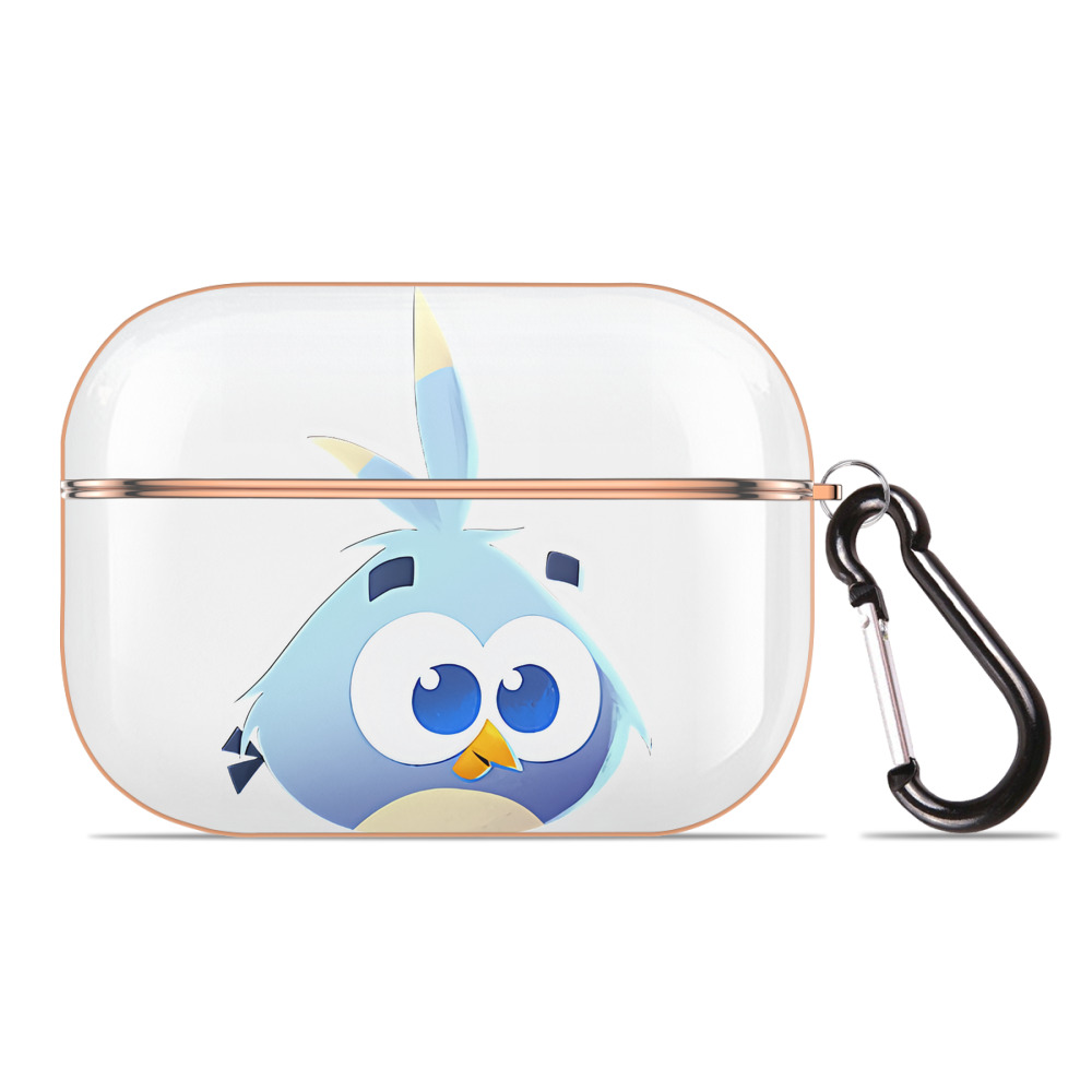 （画像用） Angry Birds アングリーバード 【AirPods Pro用】ハードシェル保護ケース｜耐衝撃・防指紋・カラビナ付き商品仕様