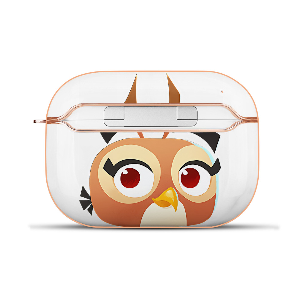 （画像用） Angry Birds アングリーバード 【AirPods Pro用】ハードシェル保護ケース｜耐衝撃・防指紋・カラビナ付き商品仕様