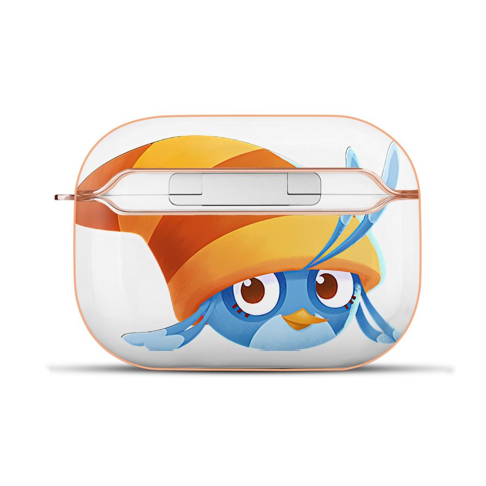 （画像用） Angry Birds アングリーバード 【AirPods Pro用】ハードシェル保護ケース｜耐衝撃・防指紋・カラビナ付き商品仕様