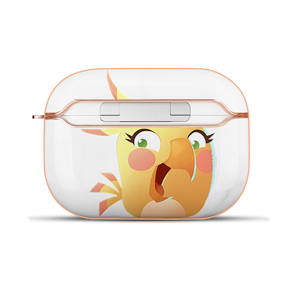 （画像用） Angry Birds アングリーバード 【AirPods Pro用】ハードシェル保護ケース｜耐衝撃・防指紋・カラビナ付き商品仕様