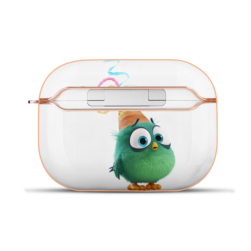 （画像用） Angry Birds アングリーバード 【AirPods Pro用】ハードシェル保護ケース｜耐衝撃・防指紋・カラビナ付き商品仕様