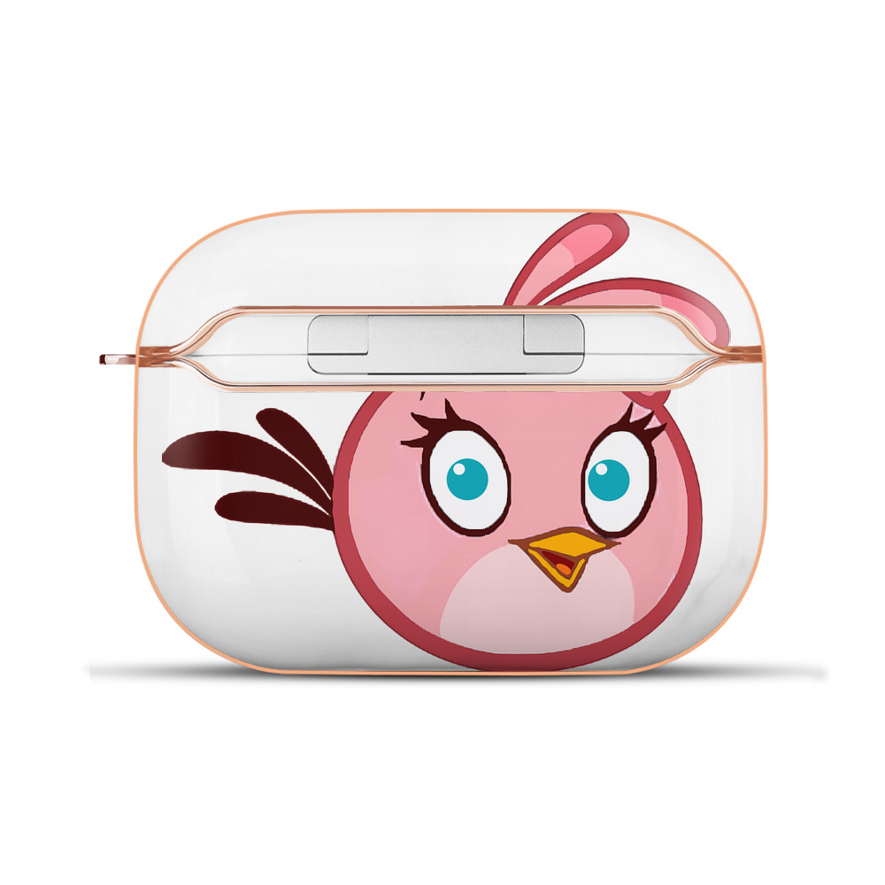 （画像用） Angry Birds アングリーバード 【AirPods Pro用】ハードシェル保護ケース｜耐衝撃・防指紋・カラビナ付き商品仕様