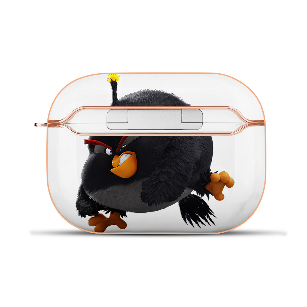 （画像用） Angry Birds アングリーバード 【AirPods Pro用】ハードシェル保護ケース｜耐衝撃・防指紋・カラビナ付き商品仕様