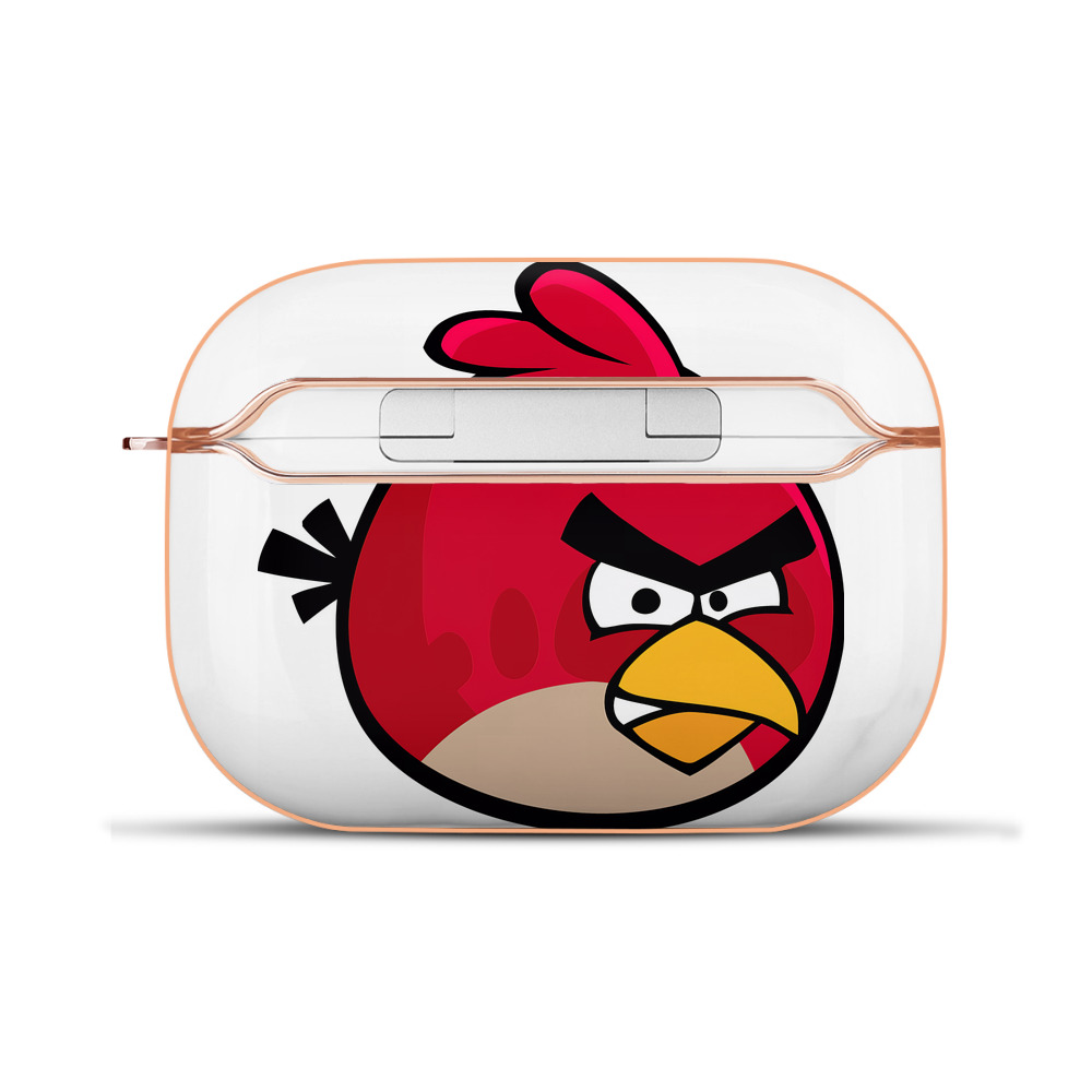 （画像用） Angry Birds アングリーバード 【AirPods Pro用】ハードシェル保護ケース｜耐衝撃・防指紋・カラビナ付き商品仕様