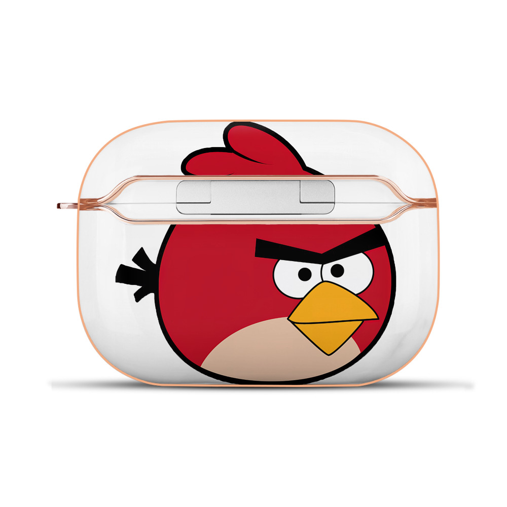 （画像用） Angry Birds アングリーバード 【AirPods Pro用】ハードシェル保護ケース｜耐衝撃・防指紋・カラビナ付き商品仕様