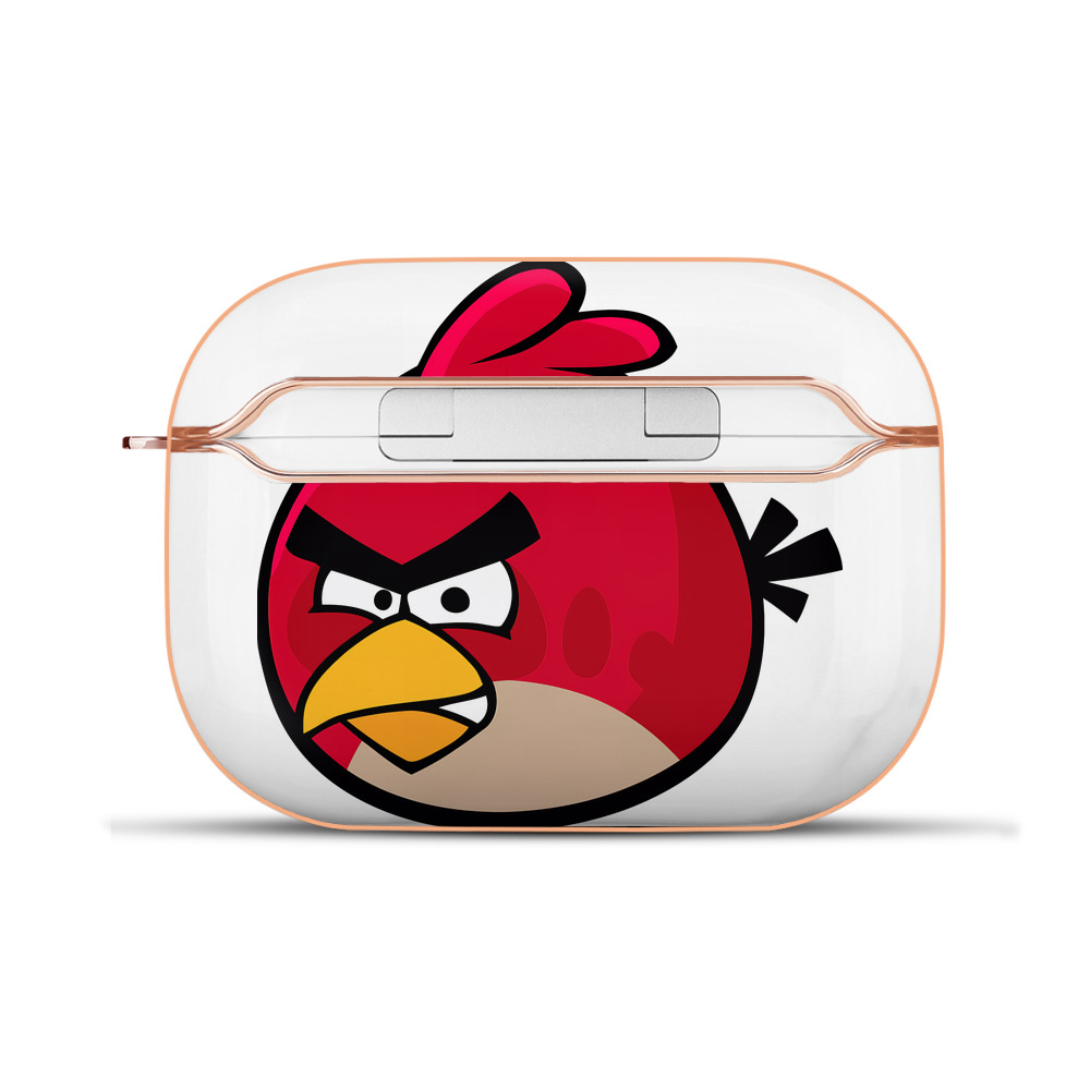 （画像用） Angry Birds アングリーバード 【AirPods Pro用】ハードシェル保護ケース｜耐衝撃・防指紋・カラビナ付き商品仕様