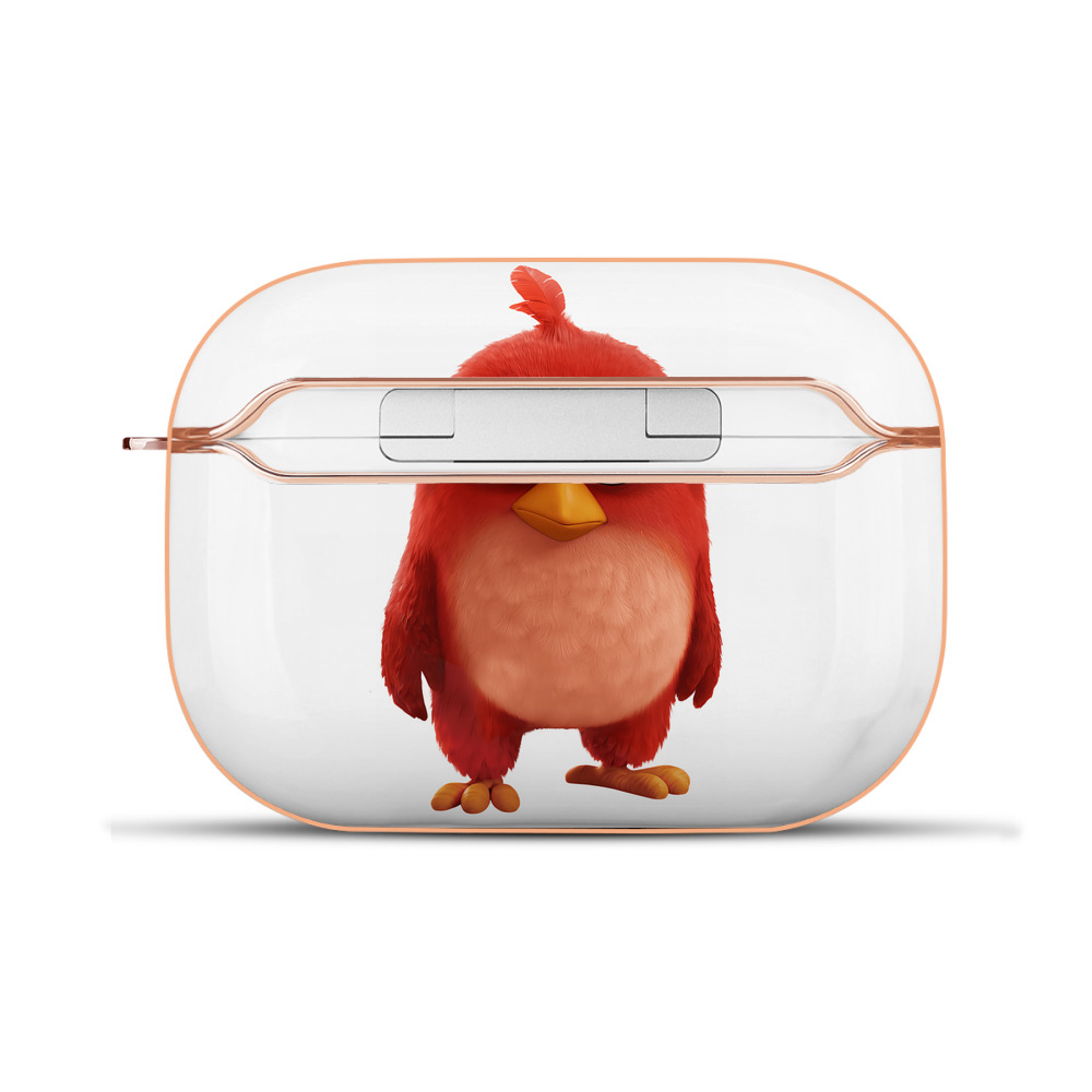 （画像用） Angry Birds アングリーバード 【AirPods Pro用】ハードシェル保護ケース｜耐衝撃・防指紋・カラビナ付き商品仕様